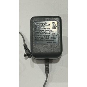 Genuine Panasonic AC / DC Adapter Home Phone Power Supply PQLV1 9V 500mA